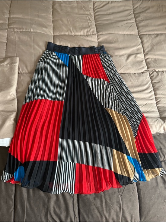 Dkny Dresses & Skirts - NWOT DKNY Colorblock Pleated Midi Skirt